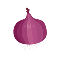 red onion graphic